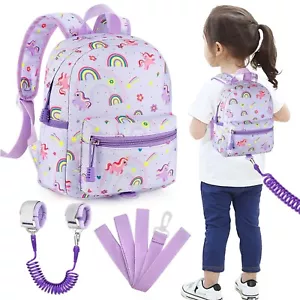 Mochila Con Arnes Para Ninos Pequenos Con Correa Mochilas De Dinosaurios Para Us - Picture 1 of 7