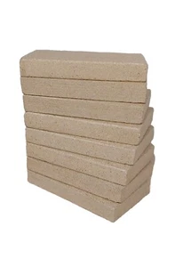 Dovre 500 CBW Fire Brick set completo di 8 77346,0 180 mm x 110 mm x 25 mm vermiculite - Foto 1 di 1