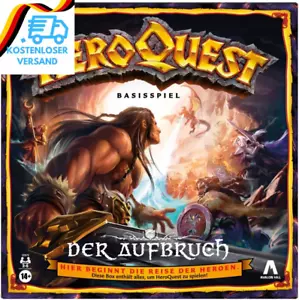 Avalon Hill Heroquest Der Aufbruch Basisspiel Brettspiel - Deutsche Fassung - Bild 1 von 12