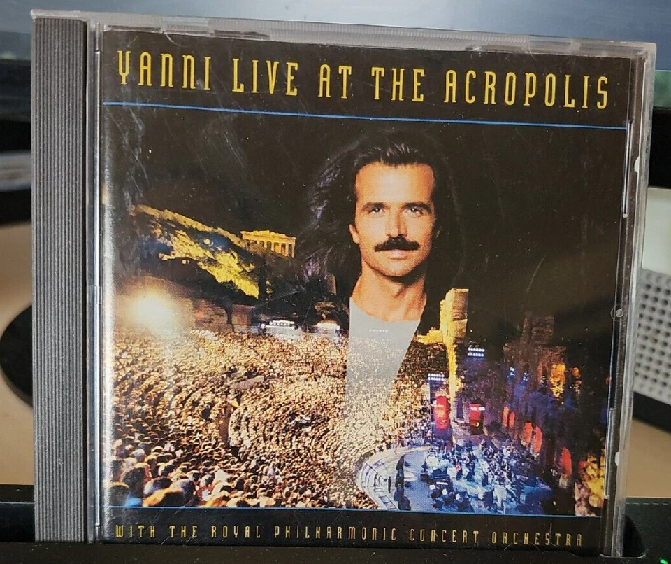 CD ~ "Yanni Live at the Acropolis" (1994) Verve Records Foto 1 de 1