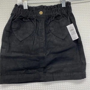 Baby Gap Toddler Girl Skirt Size 5 years Black corduroy - Picture 1 of 9