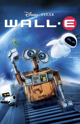 RICH HILL PRODUCTIONS AA5840 WALL E Film By Andrew Stanton 2008 Costars Movie Poster 11x17
