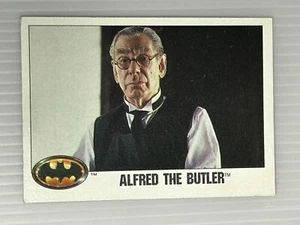 1989 Topps Batman Series One Alfred the Butler #9 - Picture 1 of 2