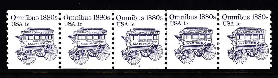 USA PNC SC# 1897 OMNIBUS  1c -W. A.- PNC5 MNH - PL# 3 - Image 1 of 1