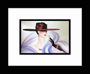 ERIK FREYMAN • Custom Framed Plate Signed "JADE" Art Print - Picture 1 of 1