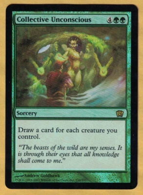 Foil - Collective Unconsciousness  (Eighth edition ,  Rare,  2003  8th MTG NM - Image 1 of 2