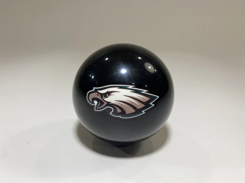 Philadelphia Eagles Pool Ball, Official NFL Billiard Ball, Cue Cover