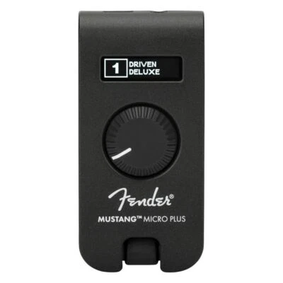 Fender Mustang Micro Plus Digital Amp with 50 Amp and Effect Models Black - Image 1 of 4