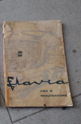 uso e manutenzione Lancia Flavia ORIGINALE - Immagine 1 di 2