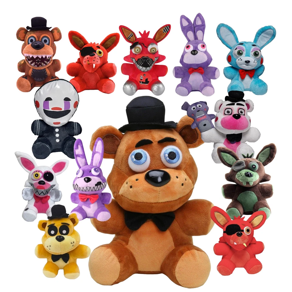FNAF Five Nights At Freddy's Plush Toy Animal Foxy Bonny Geschenk zum aussuchen - Bild 1 von 1