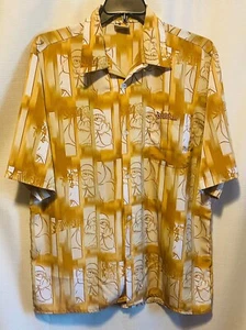 South Pole Men’s Cartoon Fat Albert Maize Button Down Shirt Size Large - Picture 1 of 24