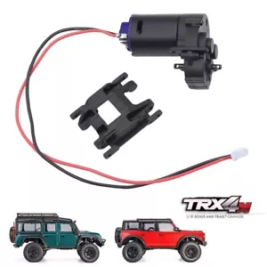TRX4M Getriebe Baugruppe Getriebemotor Skid Plate Set für 1/18 RC Crawler Auto - Bild 1 von 8