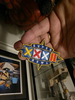 Parche para camiseta auténtica Super Bowl 32 XXXII Denver Broncos Green Bay Packers Foto 1 de 4