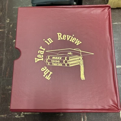 1996 Maxx Premier Series NASCAR Binder The Year In Review with Race Cards Sealed - Image 1 of 4