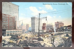 Removing the Hump, Pittsburgh, PA - 1912, Rough Edges, Folds - Picture 1 of 4