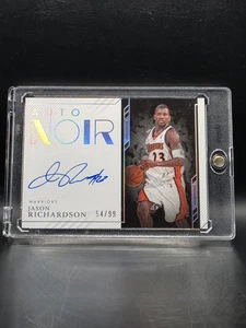 2022-23 Panini Noir Jason Richardson Auto Noir /99 #ANC-JRI - Bild 1 von 2