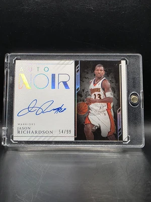 2022-23 Panini Noir Jason Richardson Auto Noir /99 #ANC-JRI - Image 1 of 2