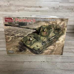 Amusing Hobby 1/35 Panther II Tank 35A012 WWII Prototype Design Plan Model Kit - Picture 1 of 6