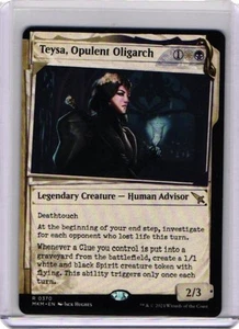 Teysa, Opulent Oligarch 0370 Non Foil Showcase Rare Karlov Manor MTG Near Mint - Picture 1 of 2