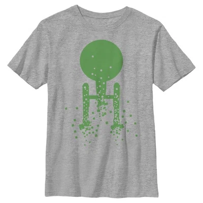Boy's Star Trek St. Patrick's Enterprise Clover Fill T-Shirt - Image 1 of 2