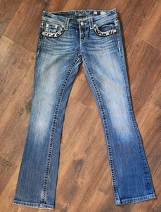 Miss Me Easy Boot Jeans Size 25 - Picture 1 of 6