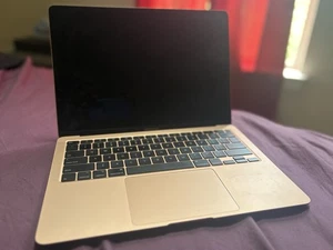 2020 Apple MacBook Air 13'' Retina - Rose Gold - For Parts/ I Cloud - Afbeelding 1 van 4