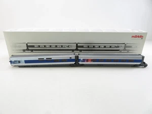 (YHG088) Märklin 43420 H0 AC Ergänzungswagen-Set 1 zum TGV POS der SNCF, OVP - Picture 1 of 9