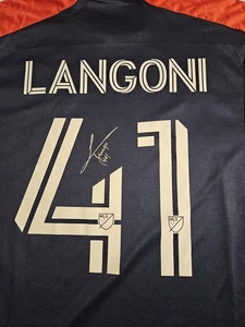 Luca Langoni New England Revolution Auto Autographed Jersey MLS Star ๐ฆ๐ท - Picture 1 of 3