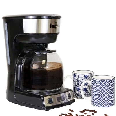 Drip Coffee Maker – 12 Cup Programmable Cafe Machine With Glass Pot, Regular ... - Image 1 of 4