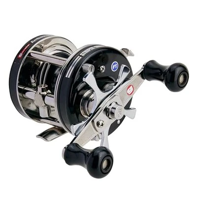 Carrete de baitcasting izquierdo Abu Garcia Ambassadeur 5501 Striper negro Foto 1 de 2