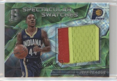 2016-17 Panini Spectra Spectacular Swatches Neon Green /20 Jeff Teague #65 - Image 1 of 2
