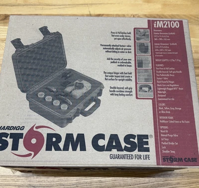 Pelican Storm Case Preto iM2100 Estojo Rígido Impermeável À Prova de Poeira com Inserções de Espuma - Imagem 1 de 4