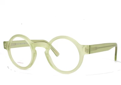 ANDY WOLF Eyeglasses AUSTRIA Round frame Frost Clear Green 45-23-145 4522 F - Image 1 of 4