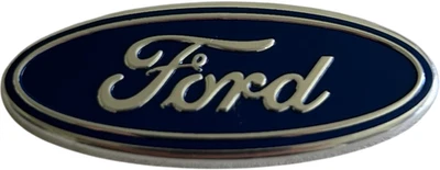 Emblema volante ford azul Foto 1 de 4