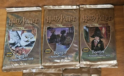 ORIGINAL 2001!! One Pack  Harry Potter Trading Card Game Pack Of 11 SEALED HP1 - Image 1 of 2