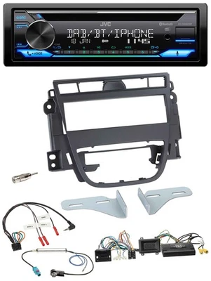 JVC Bluetooth Lenkrad USB DAB CD Autoradio für Opel Meriva B ab 2010 - Bild 1 von 4