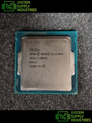 Intel Xeon E3-1270 V3 SR151 3.50GHz 4 Core 8MB L3 Cache Socket LGA1150 80W - Image 1 of 3