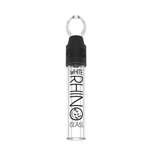 White Rhino Tobacco Glass Cigarette | 3.75" - Picture 1 of 1