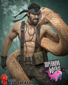 Solid Snake - METAL GEAR SOLID - Fanmade | Painted Preorder / Unpainted Options - Picture 1 of 18