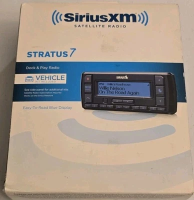 Sirius XM Stratus 7 Radio Satelital Coche Kit SSV7V1 Caja Abierta Nuevo Completo Foto 1 de 2
