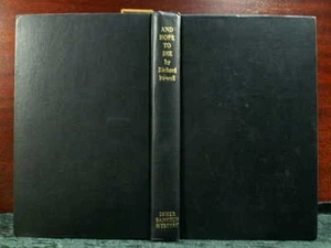 1947 RICHARD POWELL Mystery AND HOPE TO DIE First Edition Inner Sanctum First HC - Picture 1 of 4