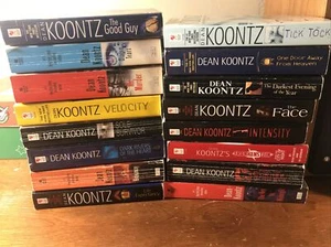 Dean Koontz Horror Suspense Fiction 16 Paperback Novel Lot FREE SHIPPING - Bild 1 von 18