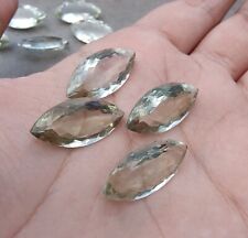 Natural Green Amethyst Marquise Faceted Cut 6x12mm To 7x14mm Loose Gemstone