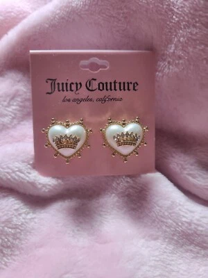 Juicy Couture Stud Heart Fux earrings - Image 1 of 3