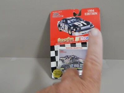 1994 Racing Champions Mark Martin 60 Winn Dixie Ford Thunderbird W/ Card & Stand - Image 1 of 4