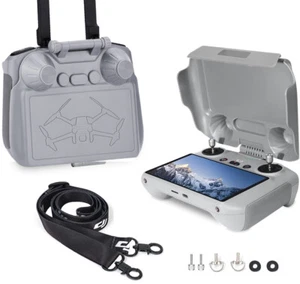 Sun Hood with Neck Strap Lanyard for DJI Mini 4 Pro RC2 Remote Control Protector - Picture 1 of 13