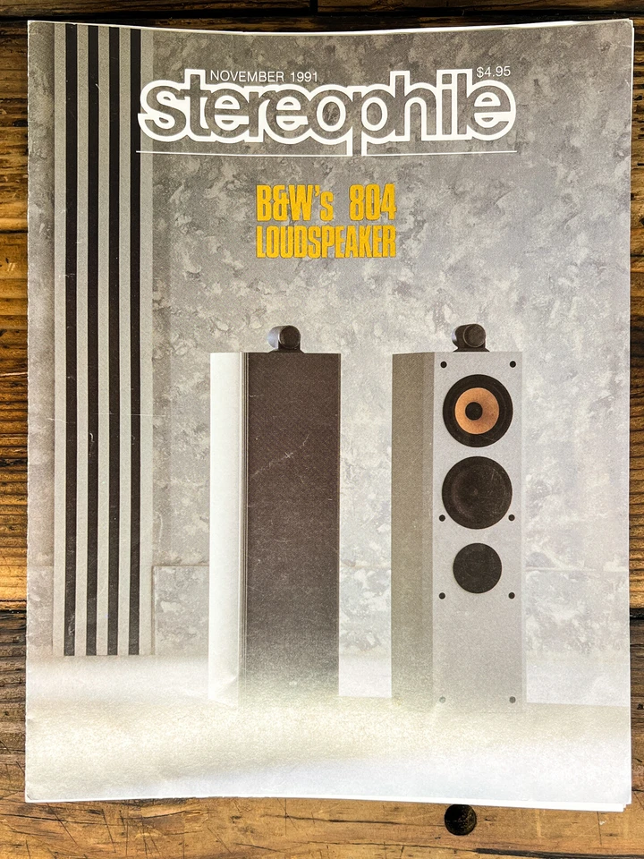 Altavoz B&W Bowers Wilkins Modelo 804 Revisión Estereofílica Reimpresión 4pg *Original* Foto 1 de 1