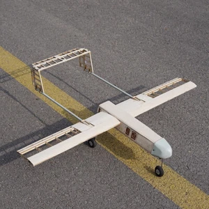 DIY Assemble Viper-7 UAV FPV Wood Plane Airplane Kit Wingspan Model Toy 101cm - Picture 1 of 14