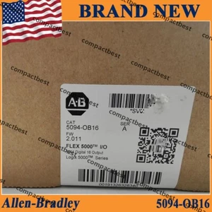 NEW Sealed Allen Bradley 5094-OB16 Ser A Flex 5000 Output Module FREE SHIPPING - Picture 1 of 6