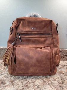 OPAGE Leder Rucksack Handtasche für Frauen Mode Quaste Damen Schultertaschen - Bild 1 von 4